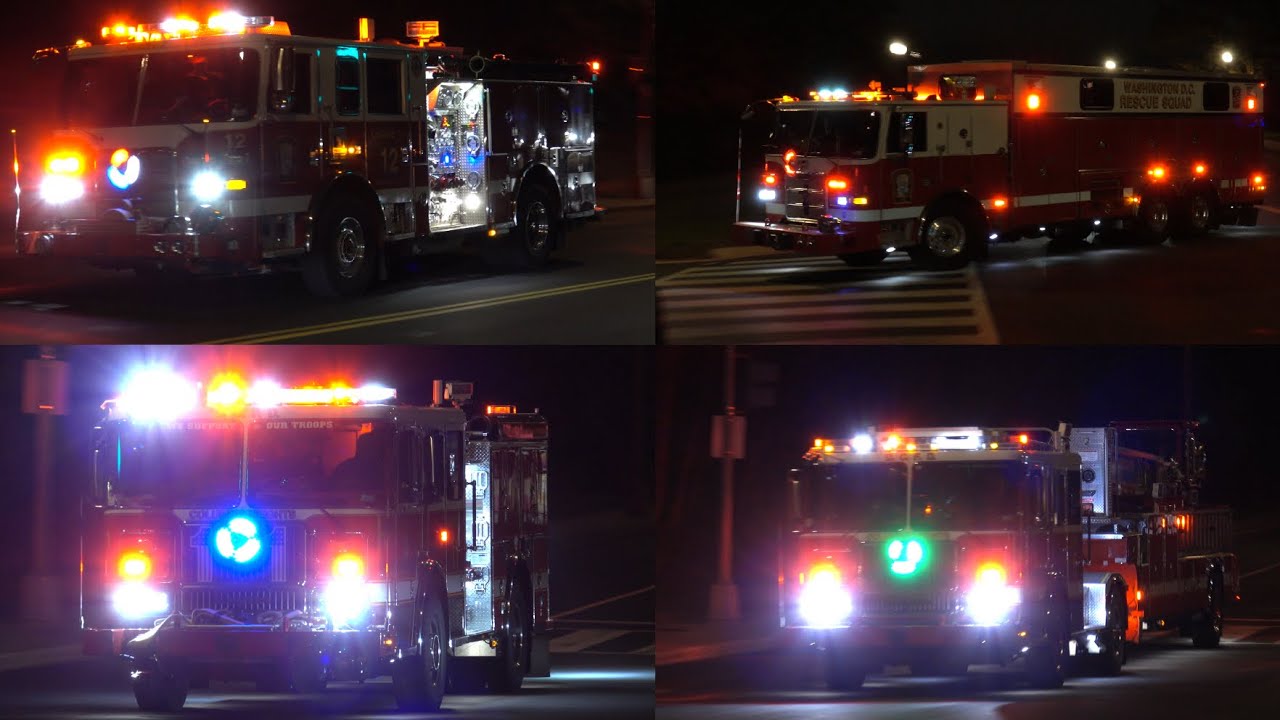 LARGE RESPONSE to Fire at Trash Facility - Washington, D.C.