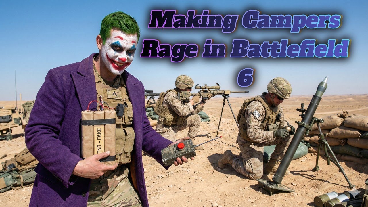 Killing Campers and Mortar Teams Battlefield 6