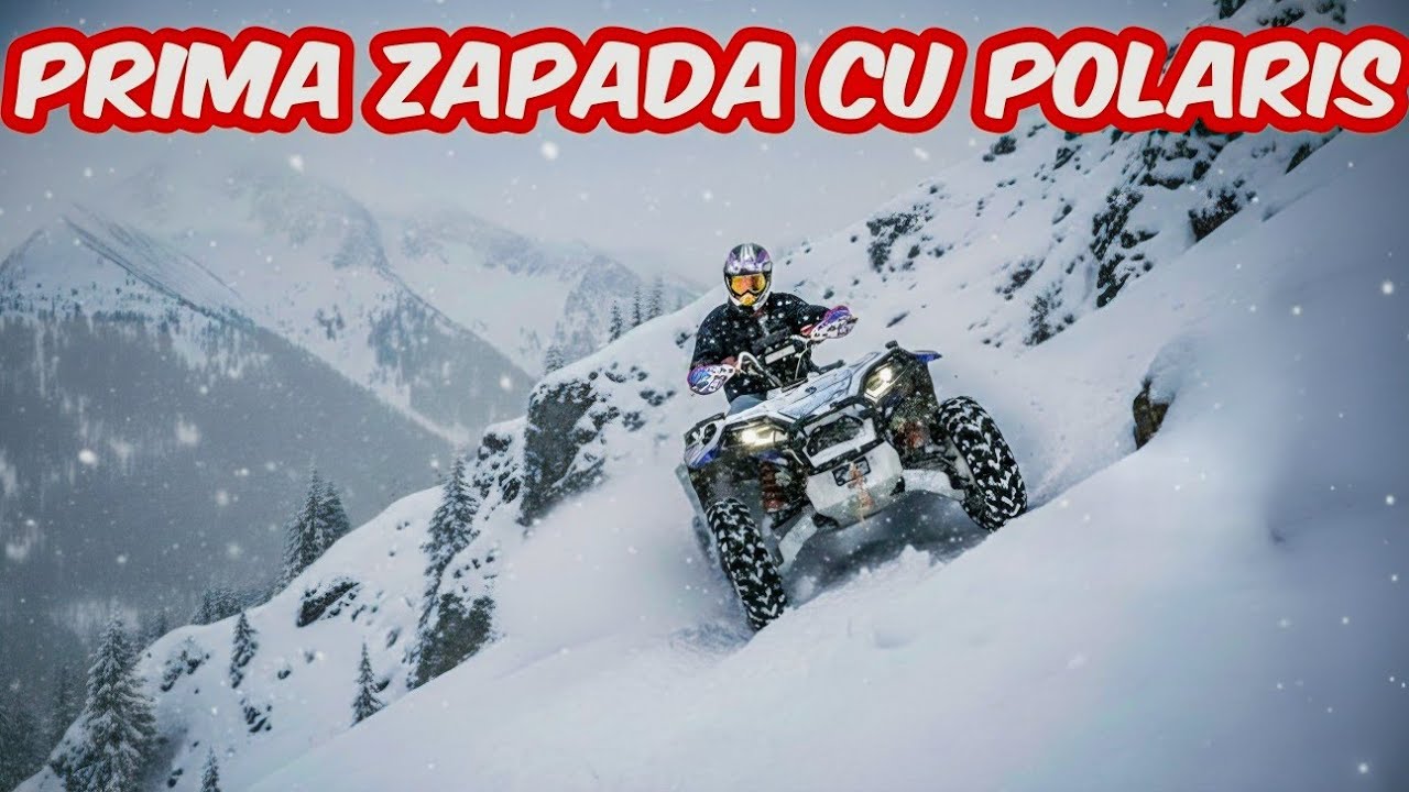 Am Alunecat in Rapa pe Muntele IEZER 😱 POLARIS vs CFMOTO ❄️
