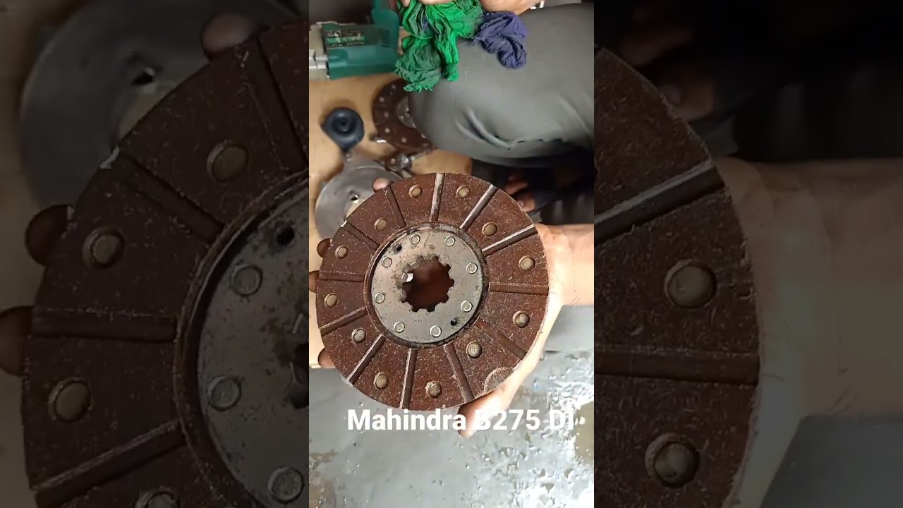 Mahindra 275 /475 /575 Brakes service #tractor  Dry  break  service # Mahindra