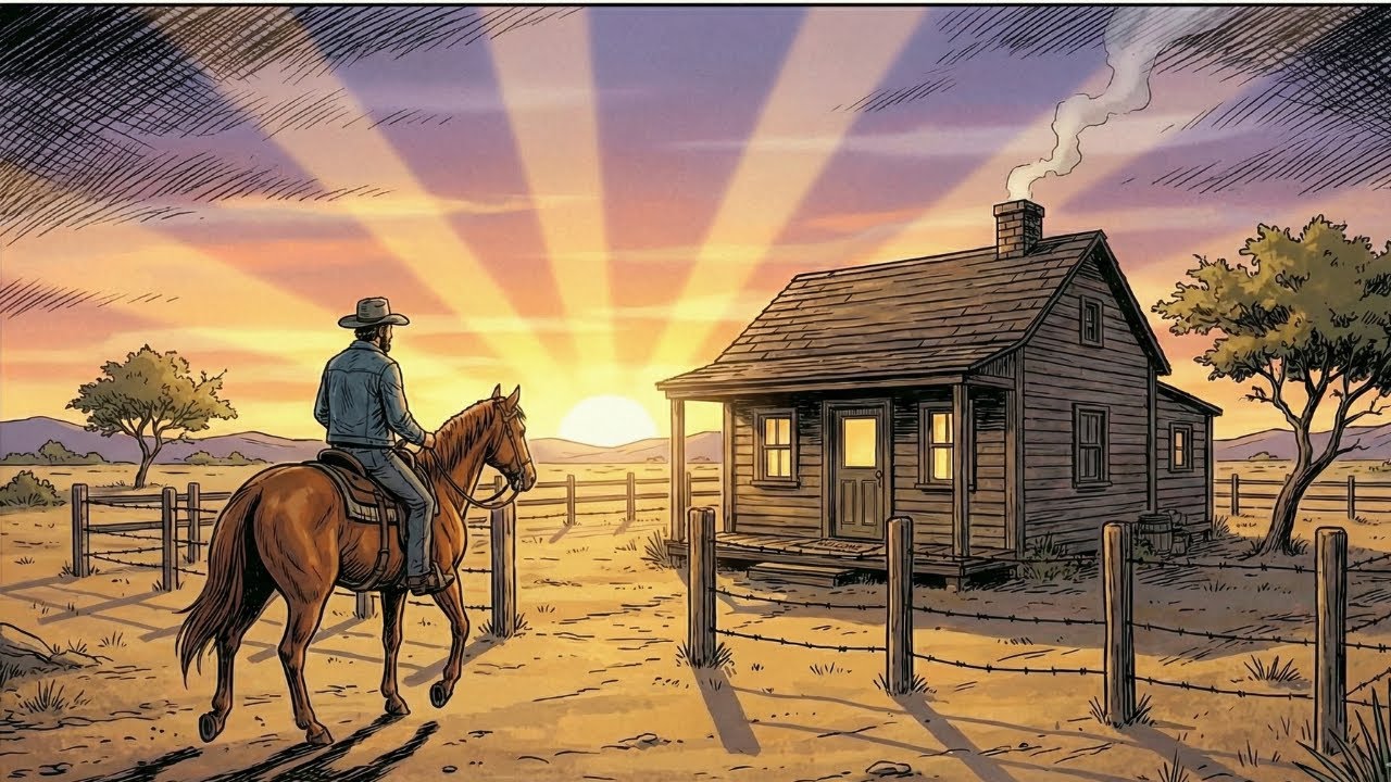 Cowboy found simple faith. 🤠 Texas Cowboy Country Music Mix 🤠 Country Echo Tales #countrymusicTexas