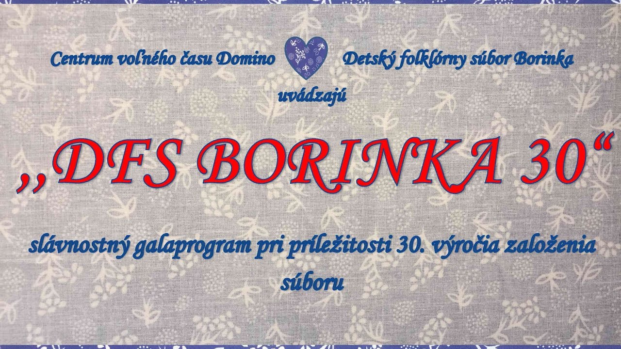 DFS Borinka - 30 rokov