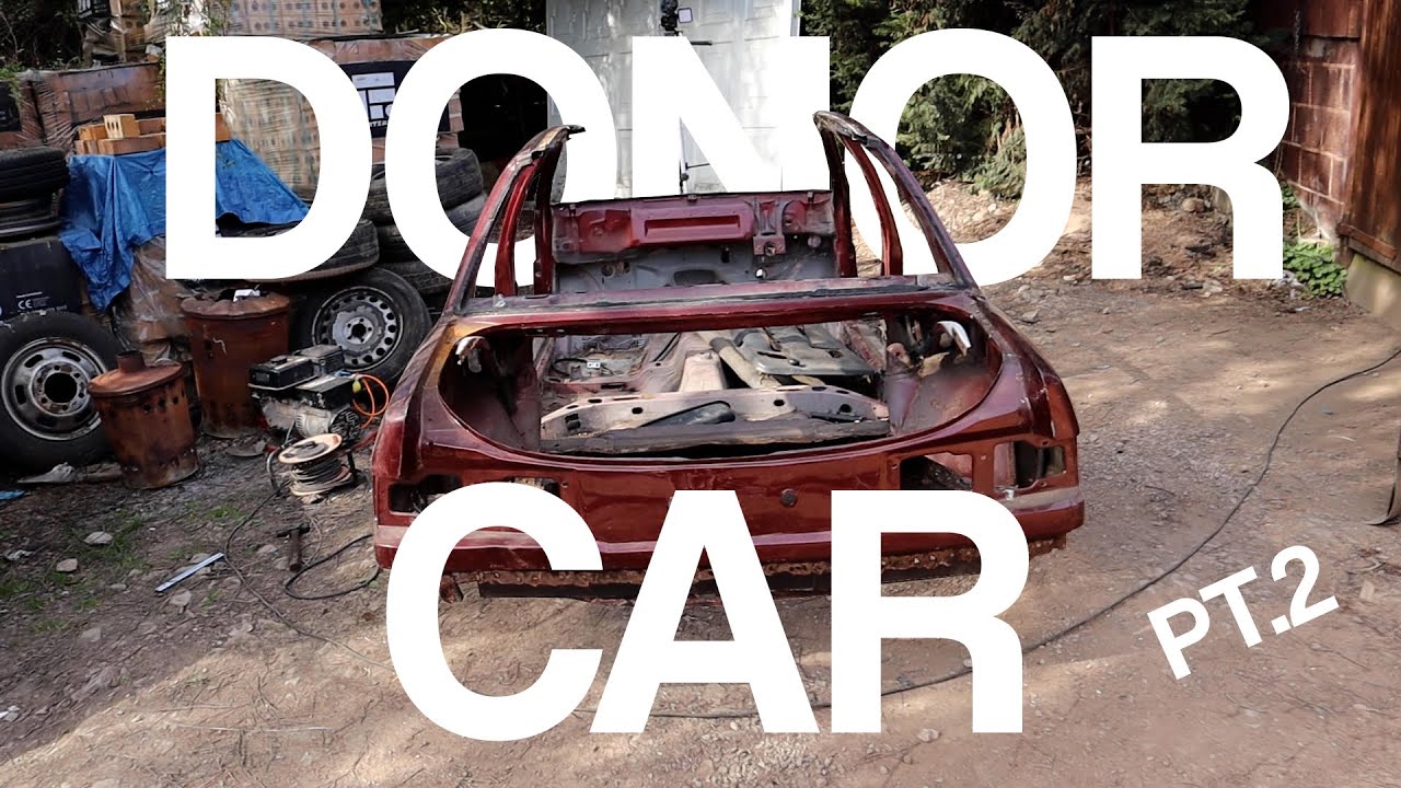 Ep.7 - Stripping Donor Car Part 2 - Sierra Sapphire Cosworth Barn Find Restoration