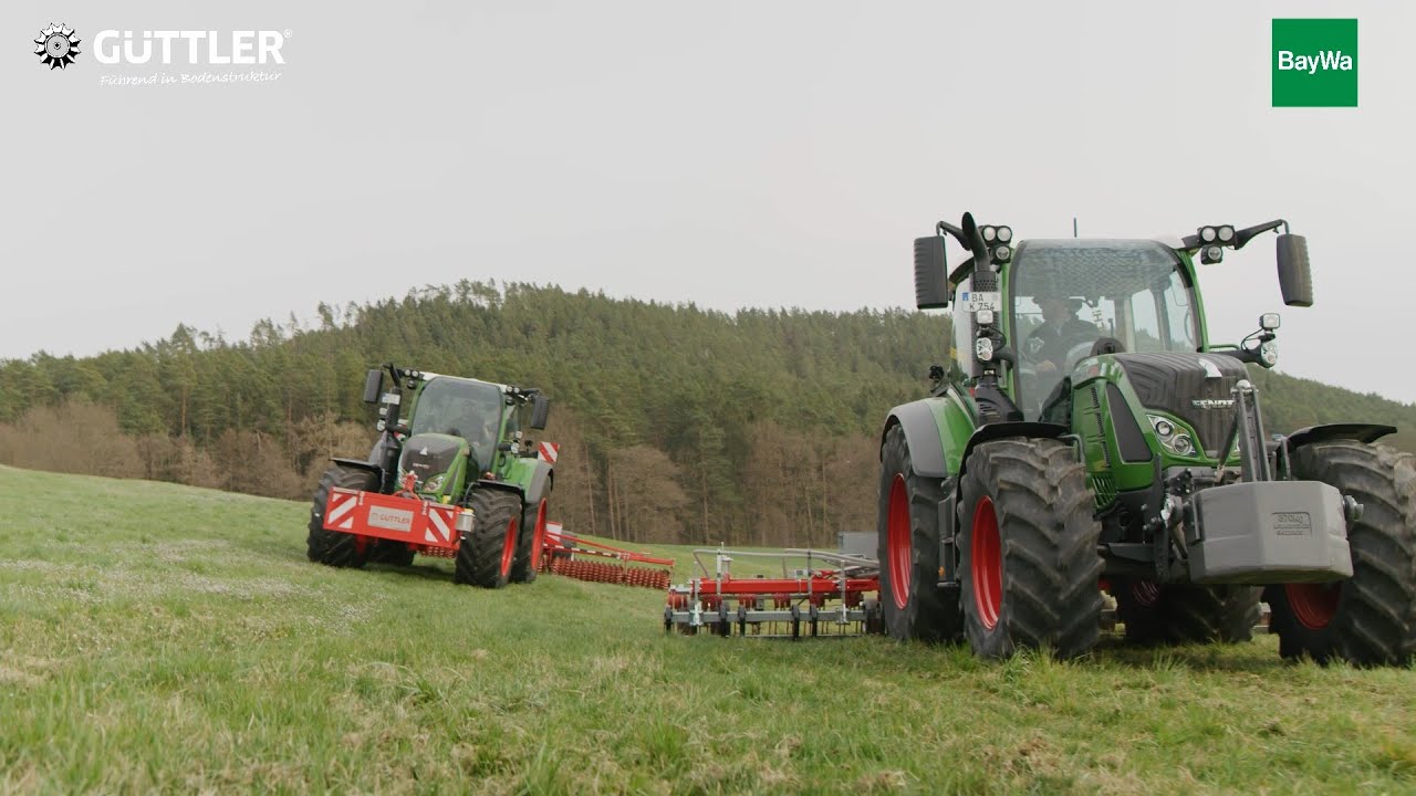 Güttler GreenMaster 600 und Mayor 640 bei der BayWa Grünland Roadshow 2022