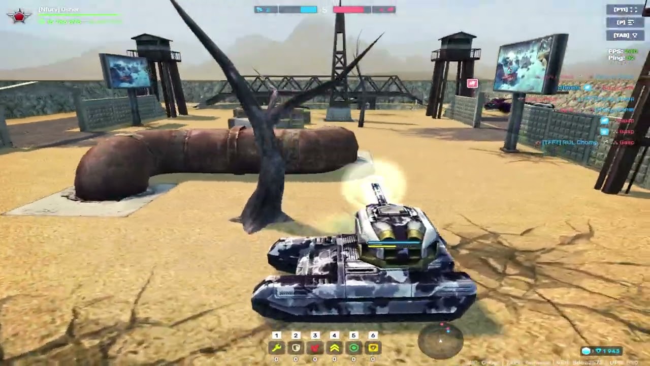 Tanki Online | Osher & RUL.Chomp VS Enjoy.pack & Pogue