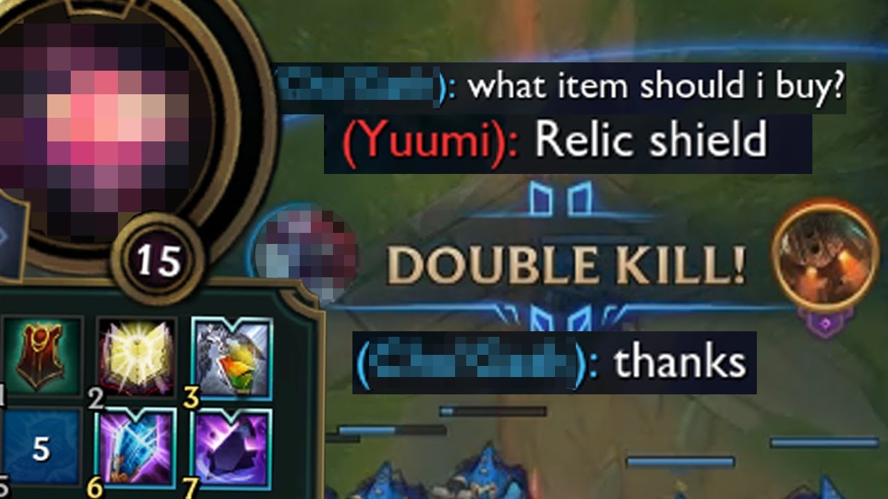 League of Legends but I ask the enemy what to build in /All Chat