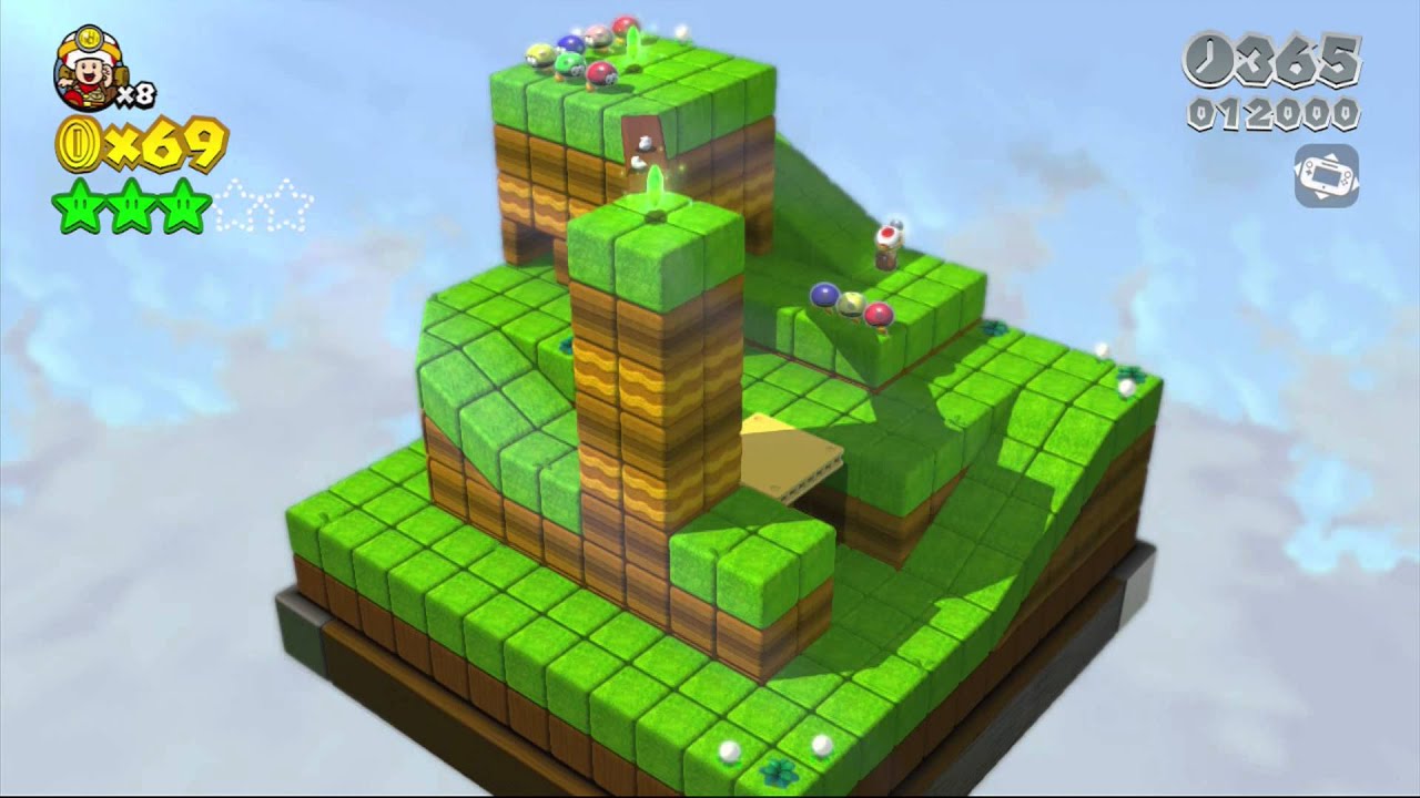 Super Mario 3D World: World 1-Toad [1080 HD]