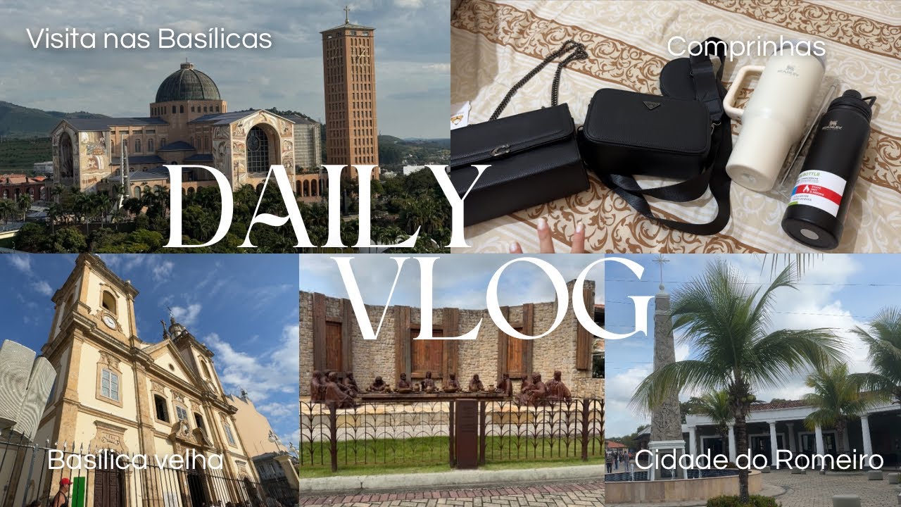 FOMOS PARA APARECIDA DO NORTE, VISITA NAS BASÍLICAS, CIDADE DO ROMEIRO E MAIS | Larissa Nascimento