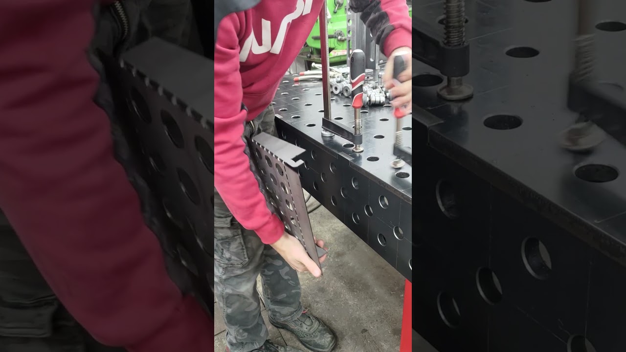Plany Dxf , p&oacute;łka na trzpienie piny st&oacute;ł spawalniczy #welding