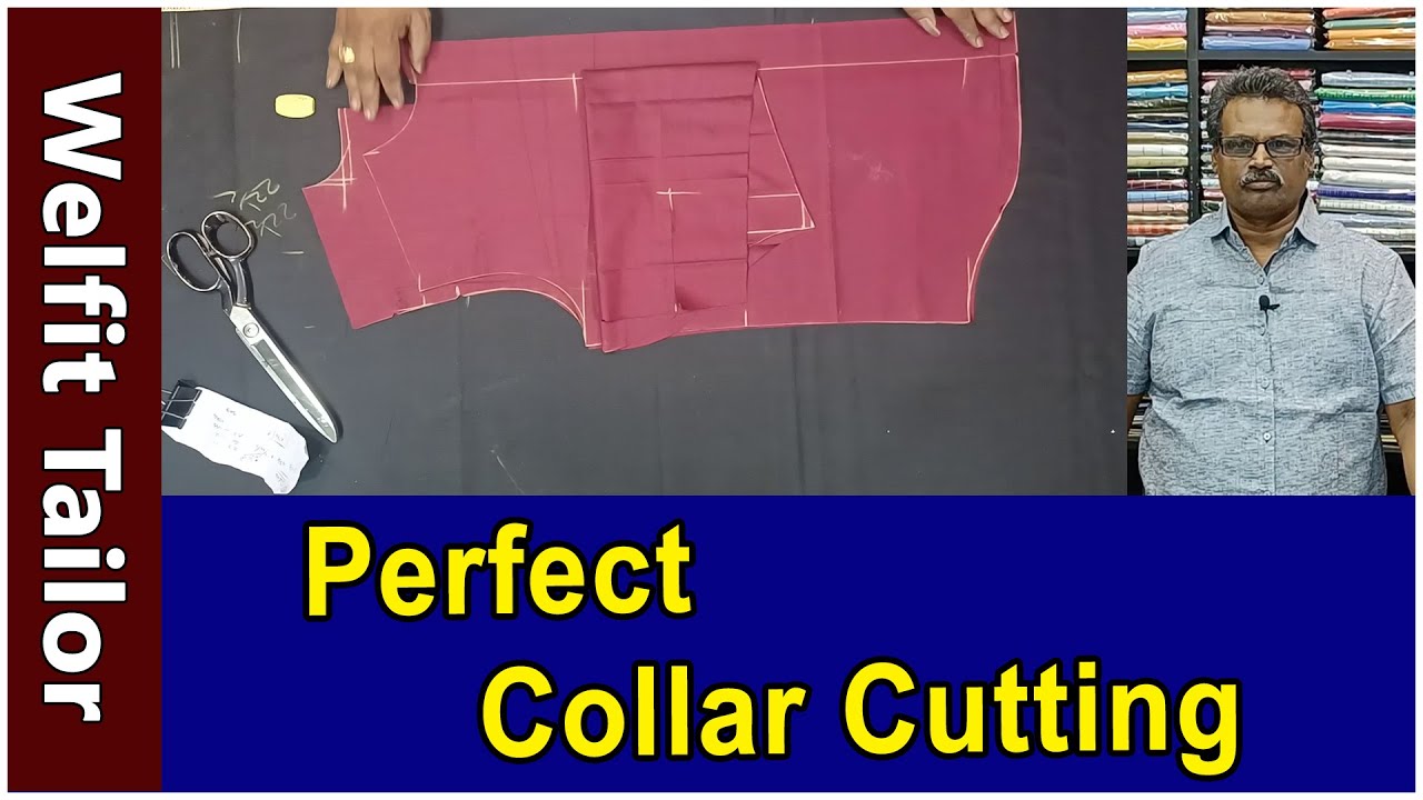 Perfect Collar Cutting | Detailly Explained in Tamil | Welfit Tailor