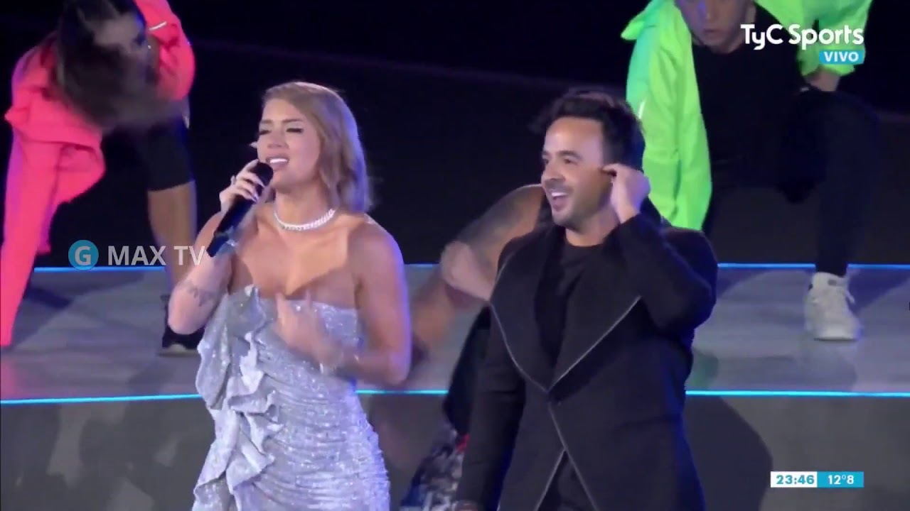Show de Luis Fonsi Y Leslie Shaw Echame la Culpa Los Juegos Panamericanos Lima 2019 HD