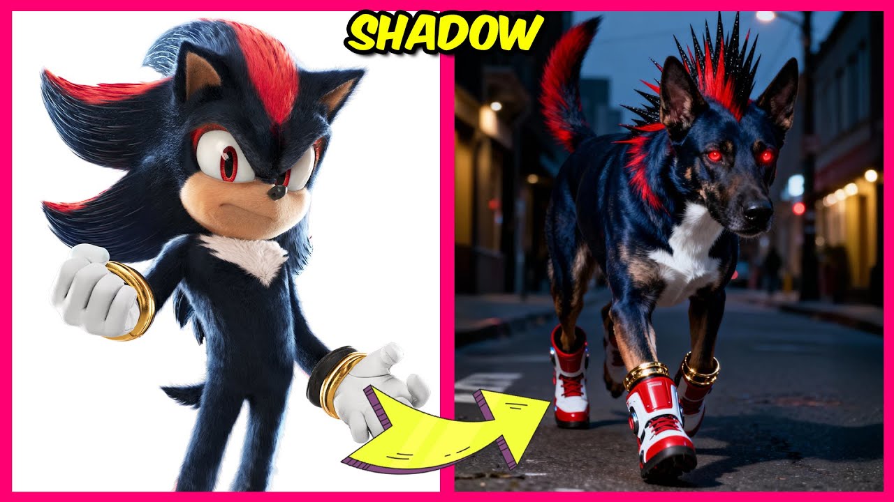 💥🦔 Персонажи Sonic the Hedgehog 3 в образе собак 🐕‍🦺 + Викторина «Кто это сказал?» и их любимые н...