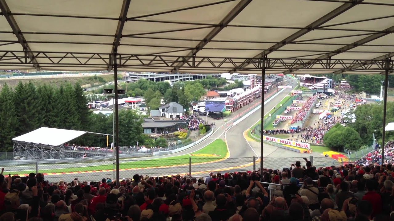 Formula 1 - Shell Belgian Grand Prix 2013 - Spa Francorchamps - Start - Gold Grandstand 3