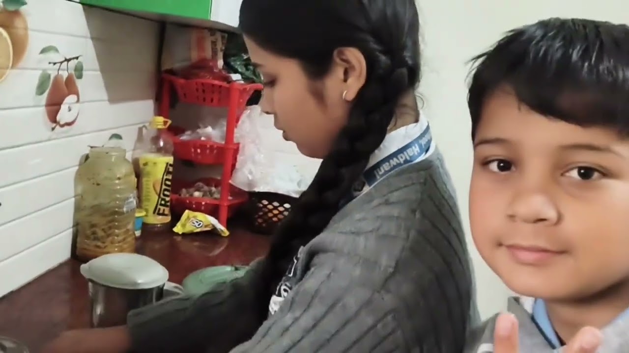 आज बनाई मैंने भट्ट की खिचड़ी 😋😋😋
