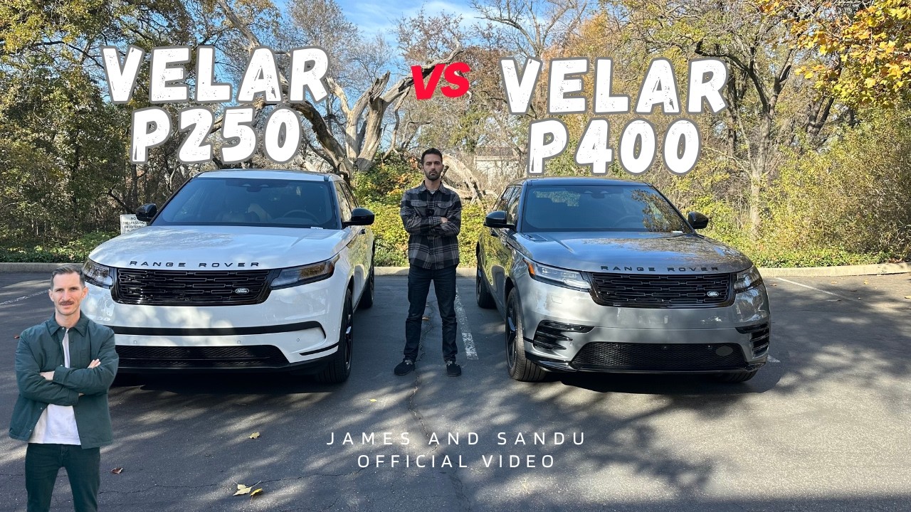 Сравнение Velar S P250 и Velar Dynamic SE P400