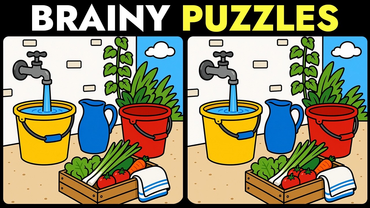 Spot the Difference: 5 Puzzles, 3 Differences Each | Keep Your Mind Sharp