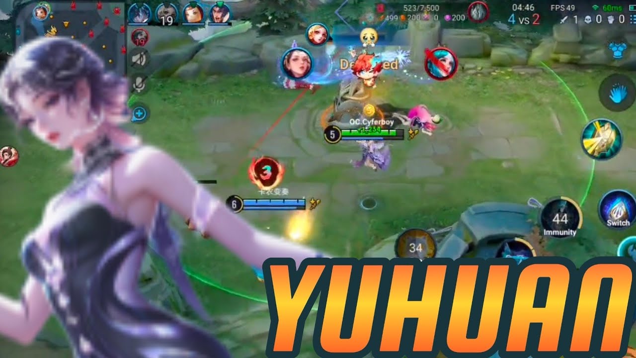A charming but dangerous lyrist | Yuhuan Highlights | Honor of Kings