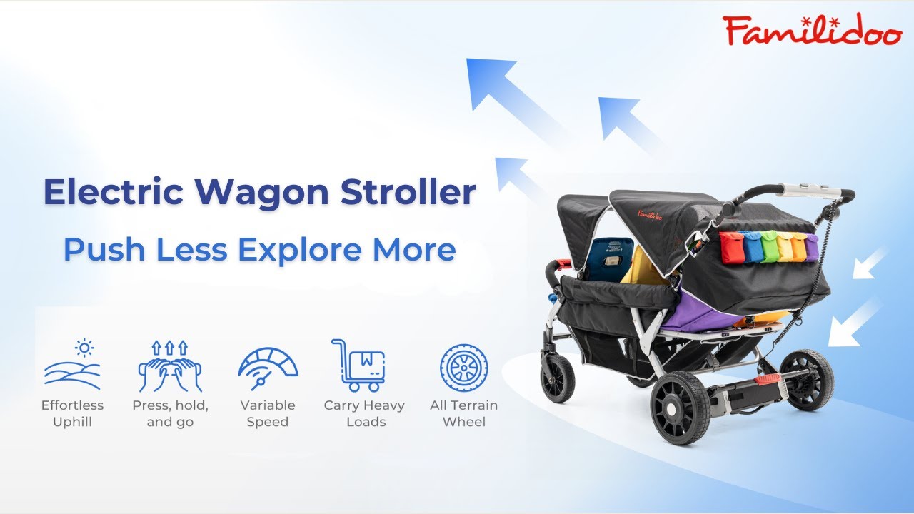 Electric Stroller for Daycare & Big Families