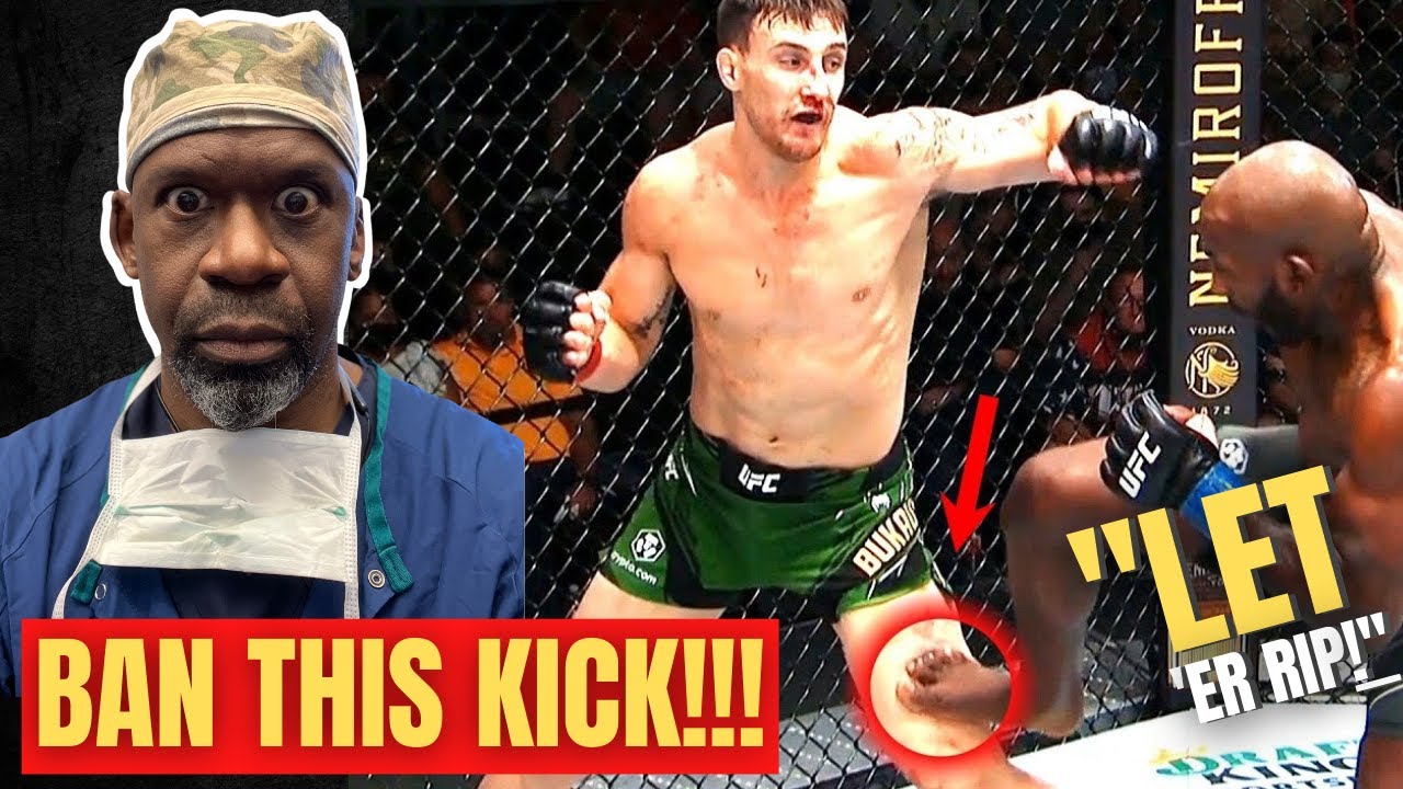 Why The OBLIQUE KICK Should Be Banned From The UFC and MMA | Dr Chris Raynor