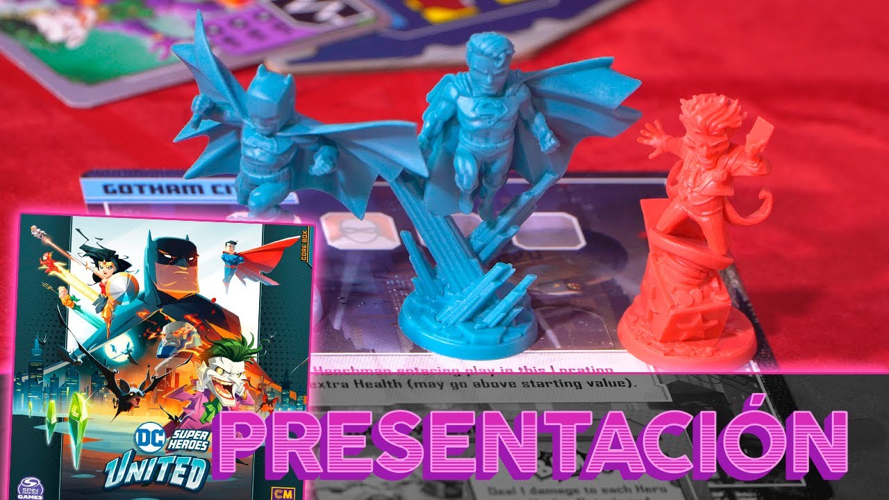 Presentación - DC Super Heroes United (CMON)