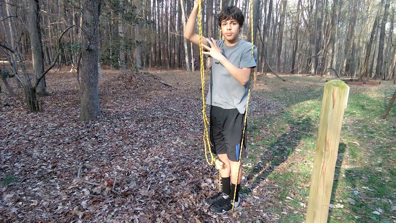 Easy method of how to climb a tree