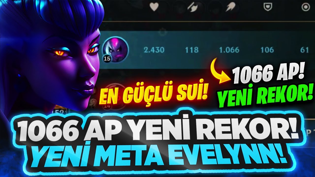 1066 AP EVELYNN YENİ REKOR! YENİ METANIN EN GÜÇLÜ SUİ! MUAZZAM HASAR OHAA! @shimawr