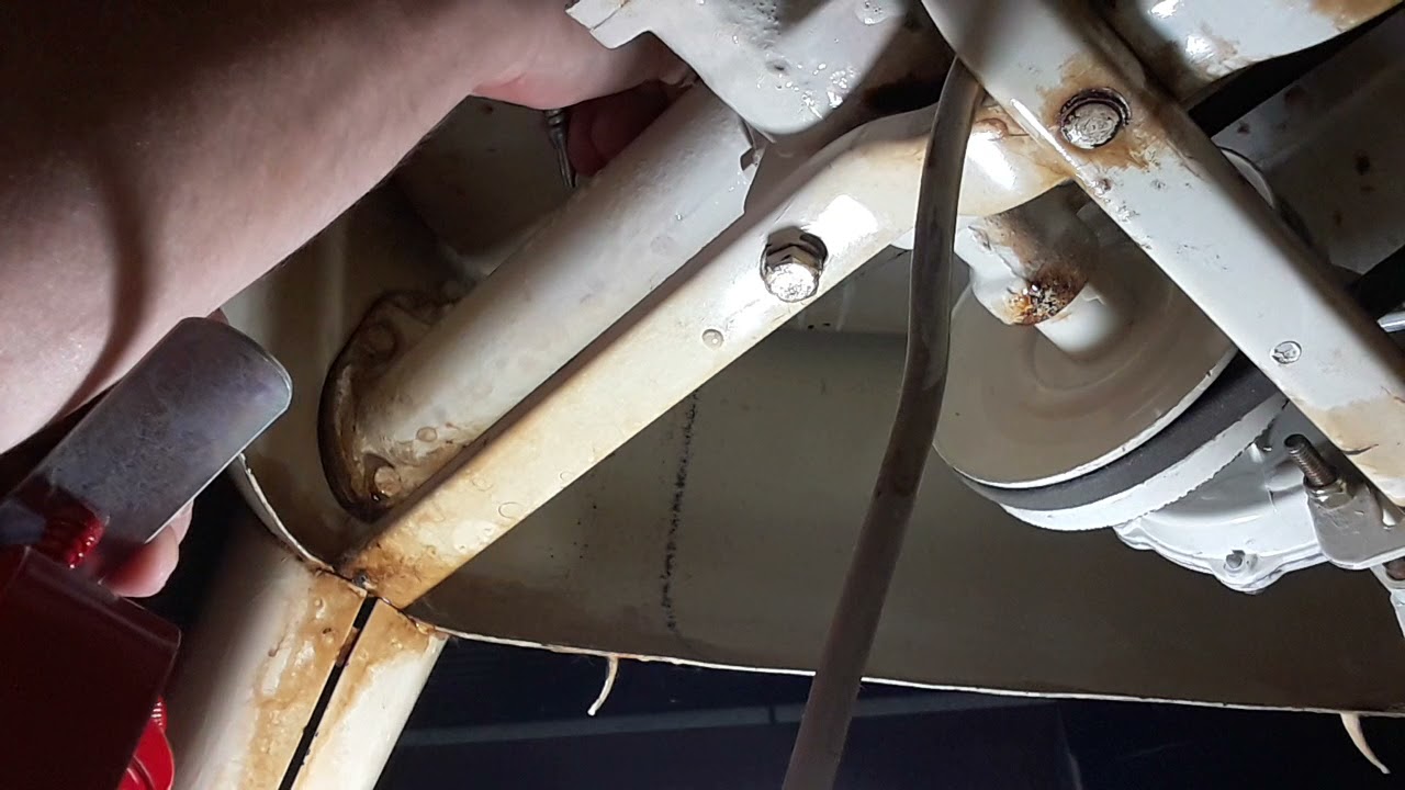 Maytag wringer washer oil change