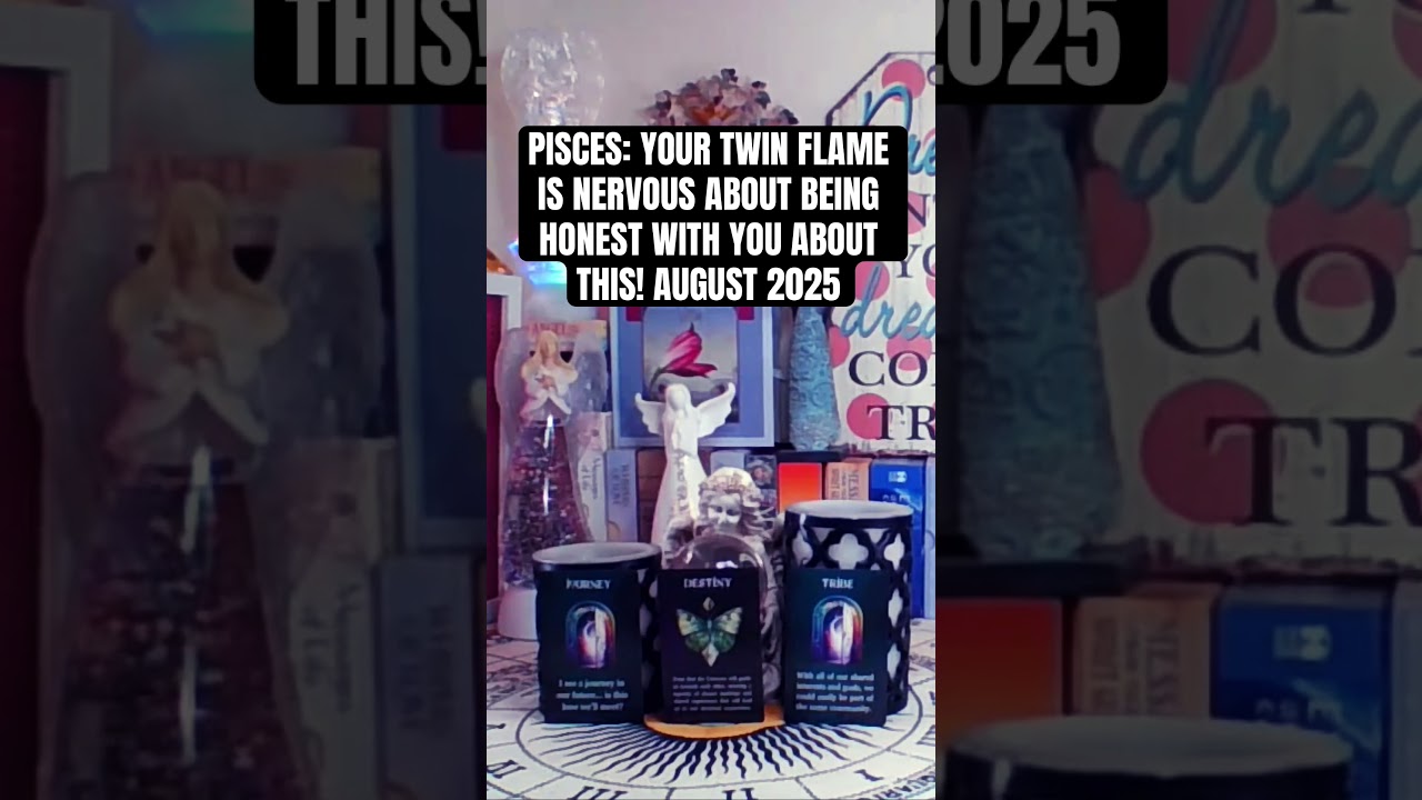 PISCES: YOUR TWIN FLAME IS NERVOUS ABOUT BEING HONEST WITH YOU ABOUT THIS! #pisces #twinflame #love