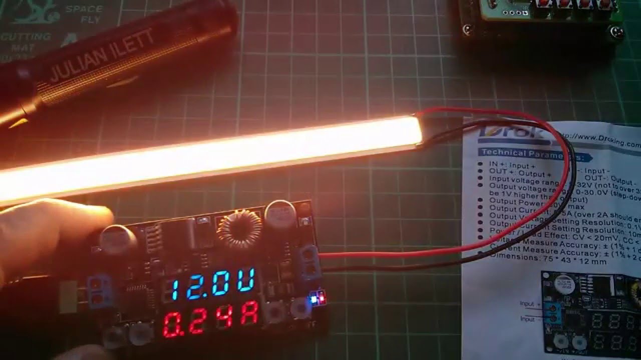 Julian's Postbag #53 - Patreon, 12v COB LED, Buck PSU