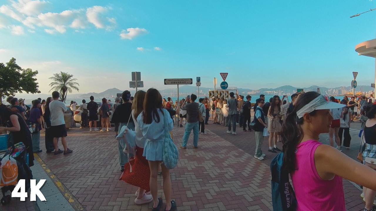 堅彌地城海旁: 小紅書西環打卡熱點 | Photo Hotspots |卑路乍灣海濱長廊 Kennedy Town Praya|日落景點suset|Kennedy Town| Hotspots