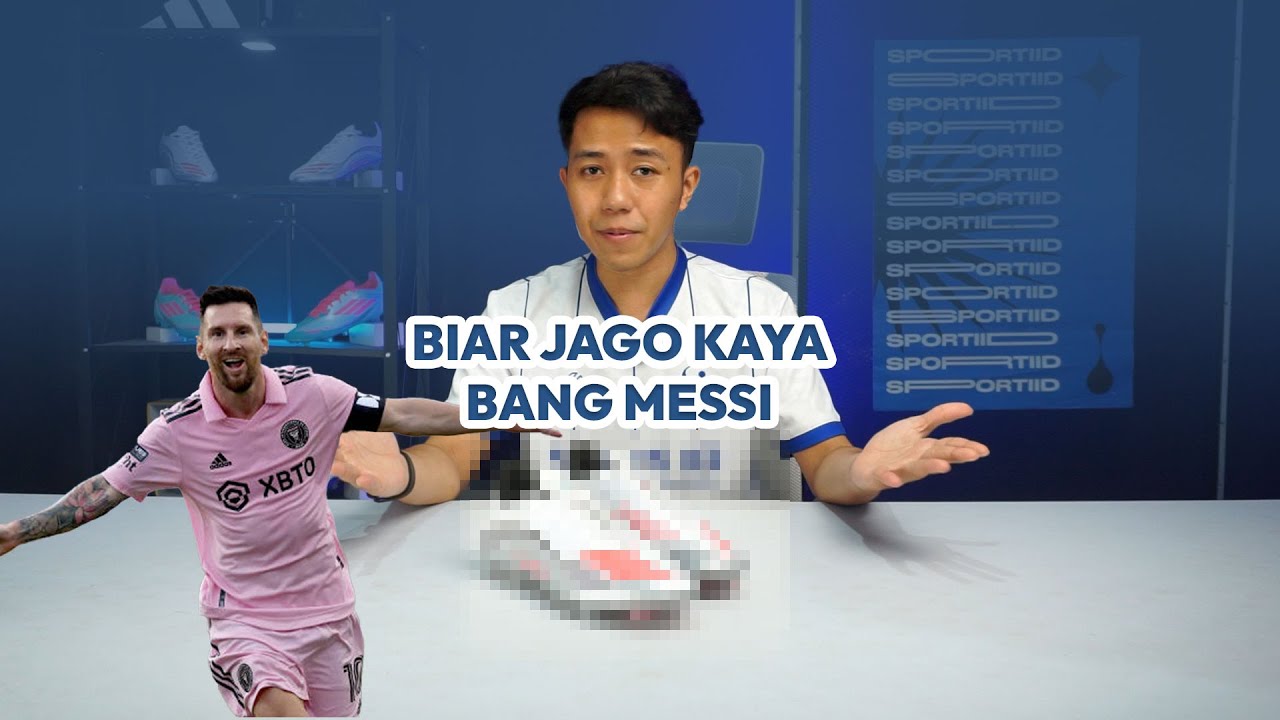 SEPATU TERBARUNYA BANG MESSI NIH! REVIEW ADIDAS F50 LEAGUE EDISI LIONEL MESSI!