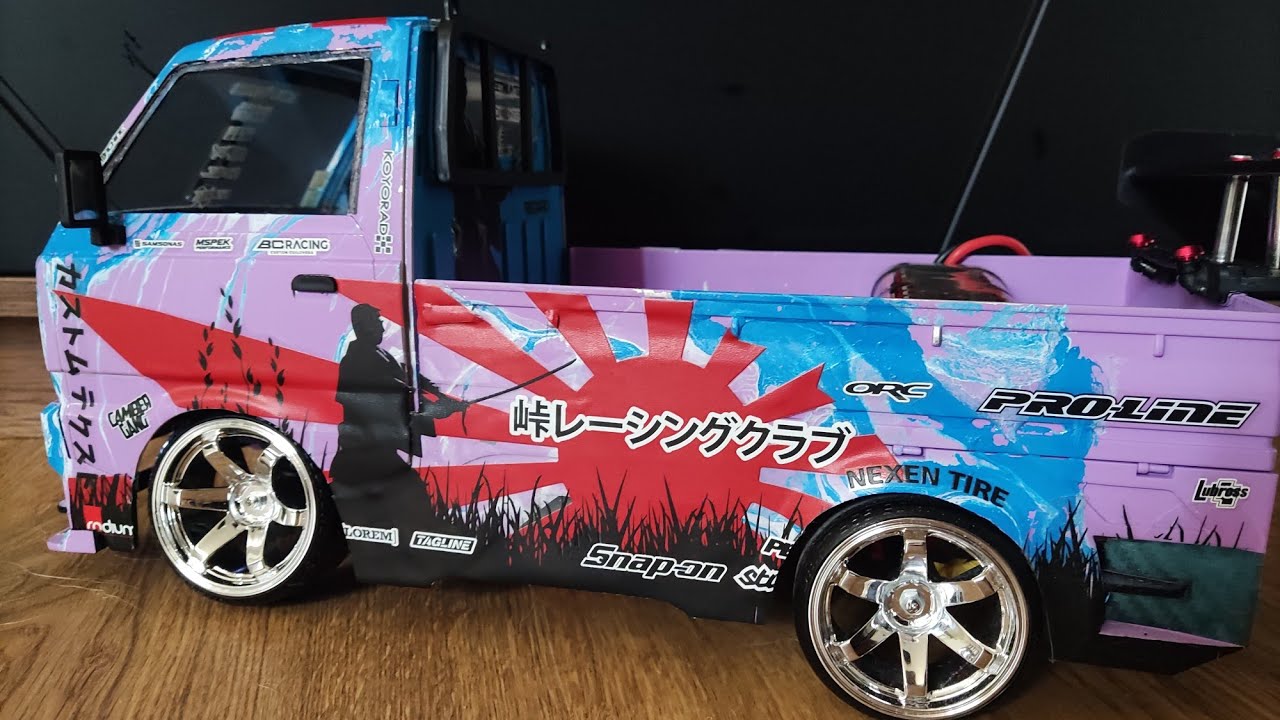 Wpl d12 custom tuning- DRIFT #rc #foryou #tuning #drift #wpl #top