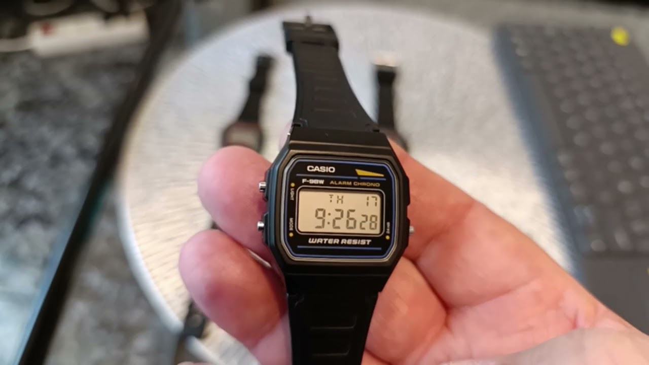 Casio F-78W, F-98W y F-99W, más bonitos que el F-91W.