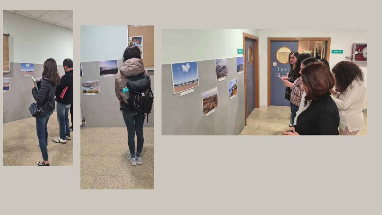 Exposición fotográfica multilingüe BLUE WEEK - Curso 2025-2026