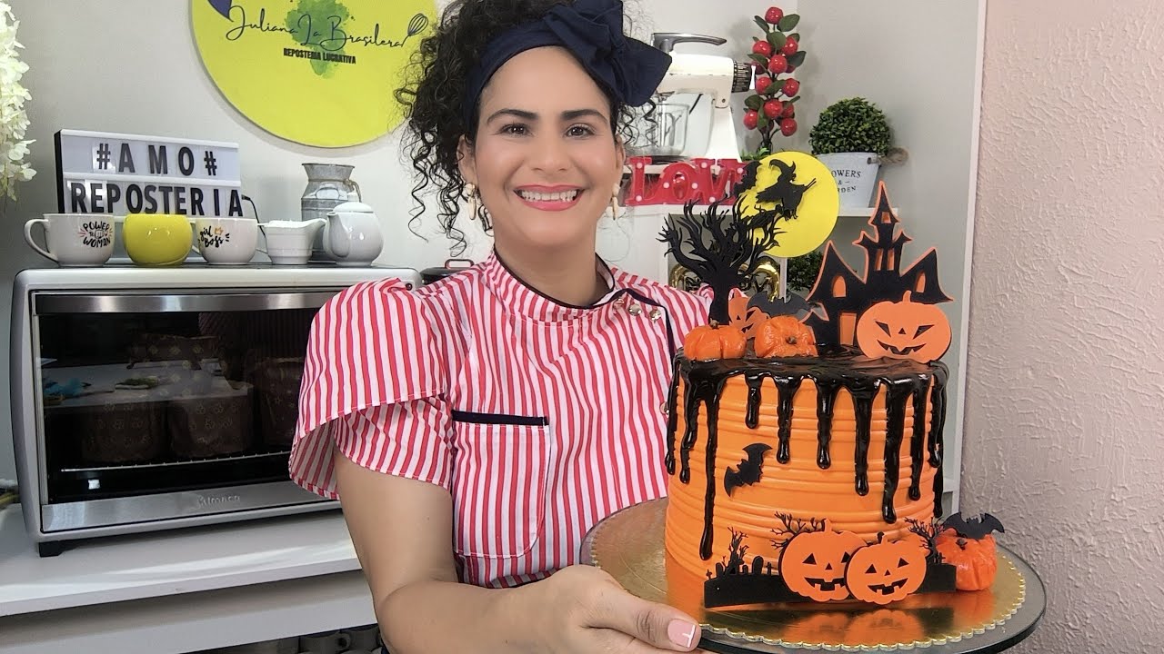 COMO RELLENAR Y DECORAR UNA TORTA CON BRIGADEIRO BRASILERO
