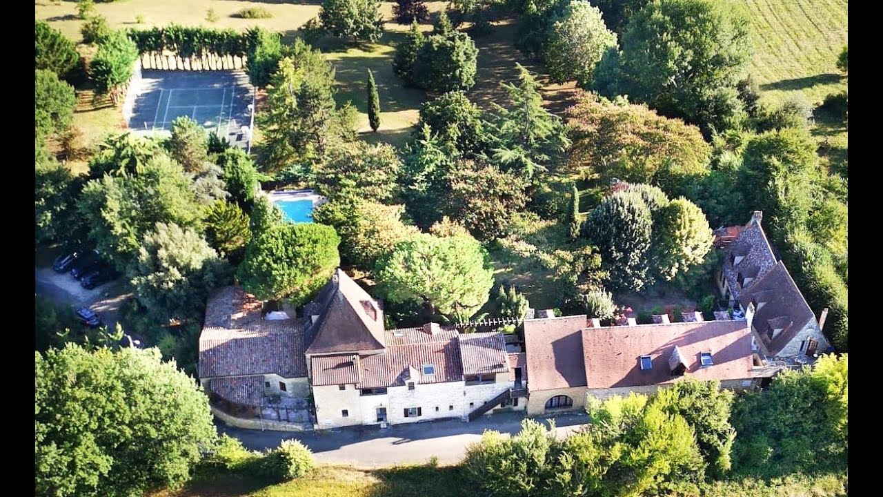 Fabulous Perigord domaine for sale with Gites business
