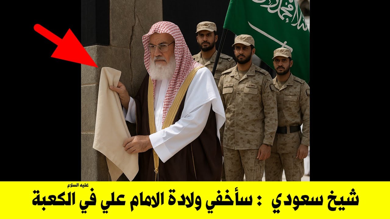 شيخ سعودي يعلن بجرأة: سأنكر ولادة الإمام علي في الكعبة.. لكن الله أحبط مخططهوف......