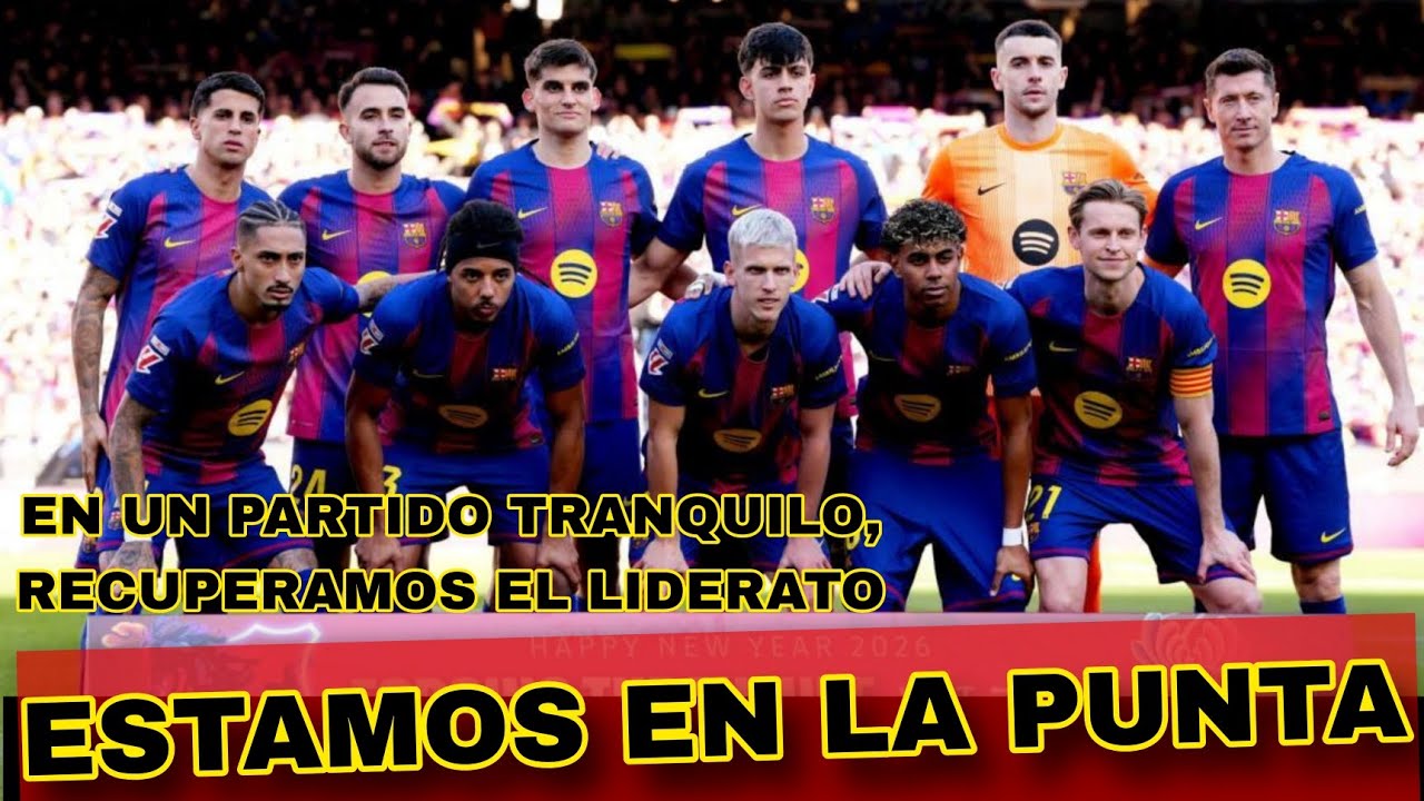 BARÇA 3 - 0 LEVANTE | RECUPERAMOS EL LIDERATO DESPUÉS DE UNA SEMANA | TENEMOS QUE SEGUIR MEJORANDO