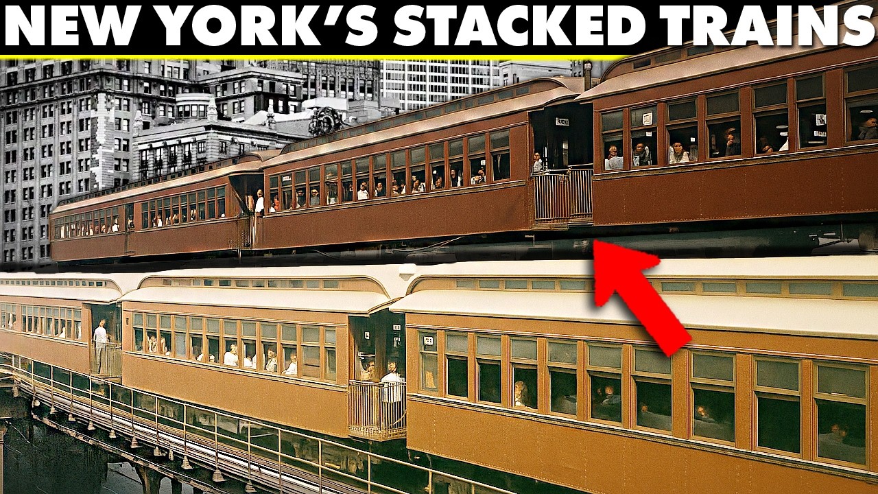 New York’s Lost Double-Decker Elevated Trains