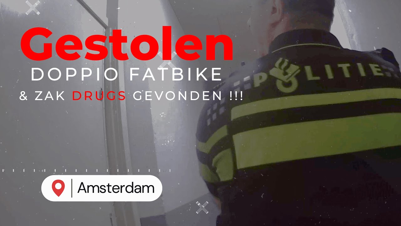 GESTOLEN Fatbike leidt ons naar DRUGS! | Recovery Team NL
