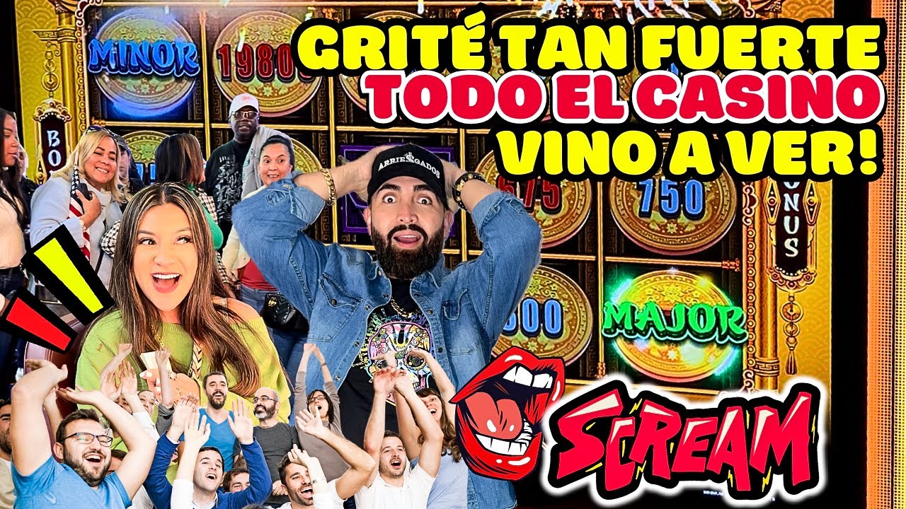 🗣️ GRITÉ TAN FUERTE QUE TODO EL CASINO VINO A VER MI JUGADA ! #jackpot