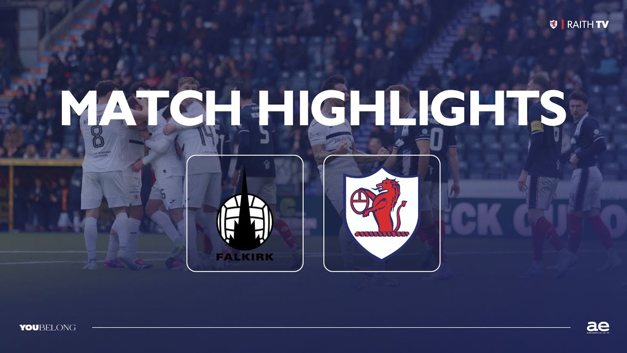 HIGHLIGHTS | Falkirk 1-2 Raith Rovers AET (Scottish Cup) | 19/01/25