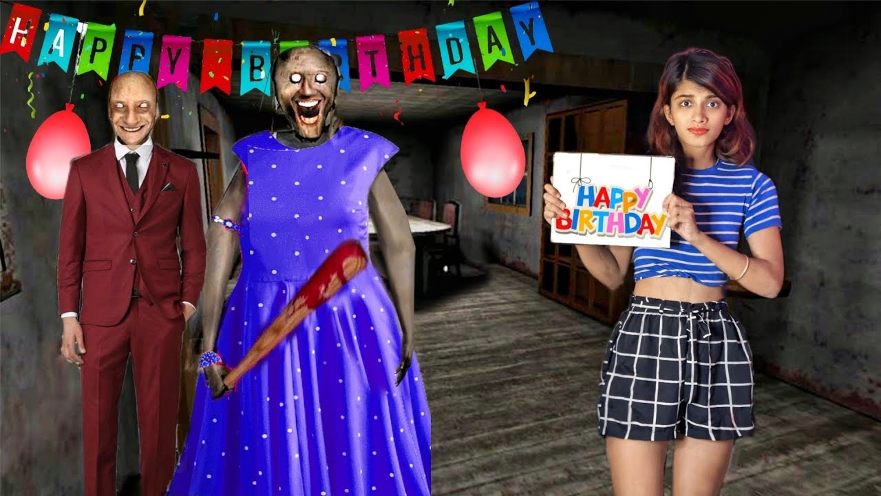 Granny ke Birthday 🎂 Main Jaake Galti kar Di 😱 | Door Escape in Granny | Horror Game Granny