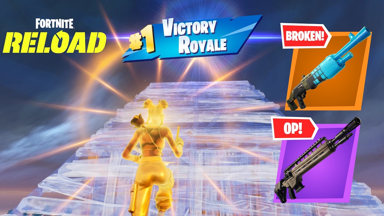 INSANE 24 Kill Solo Win in Fortnite Reload | Full Match