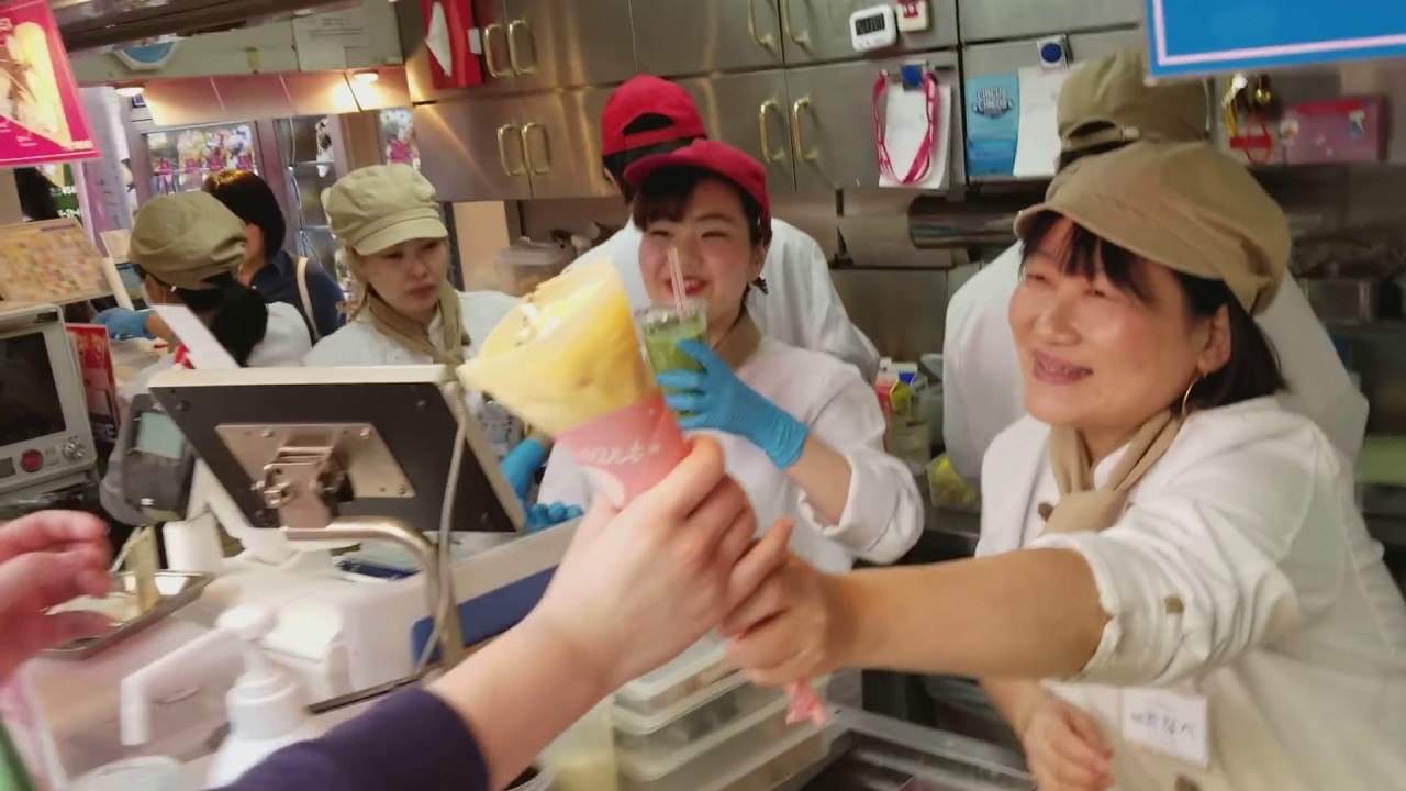 クレープ世界一の匠45年 大きく薄く２枚焼 直径41㎝ 最大級 NAMITAN🌹 YUKARIN🌺  ラフォーレ 原宿 crepe legend mizuki ono
