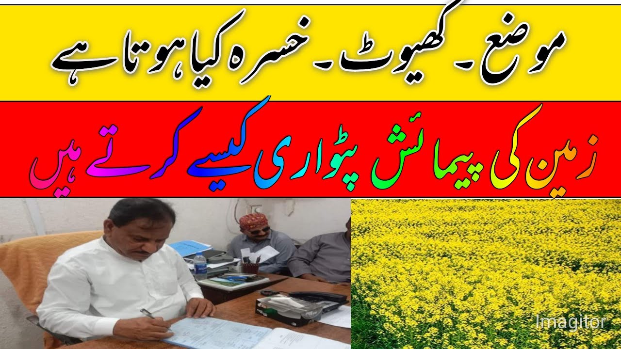 khewat khatoni khasra number kia hy/ what is khewat number/local farmers