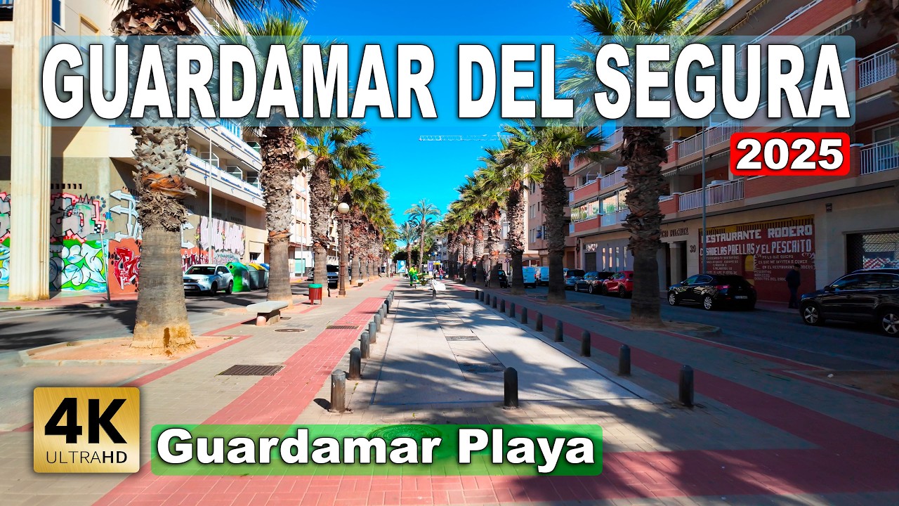 Guardamar Del Segura - Guardamar Playa Area - Costa Blanca | Spain - Walking tour 2025 [4k 60fps]