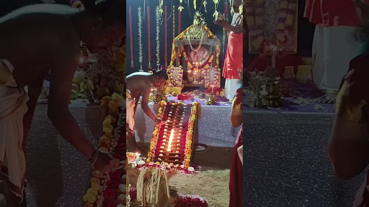 Sree Ayyappa Pooja Celebrations at Moraya Garden Residency, New Panvel #padipattu#ayyappan#