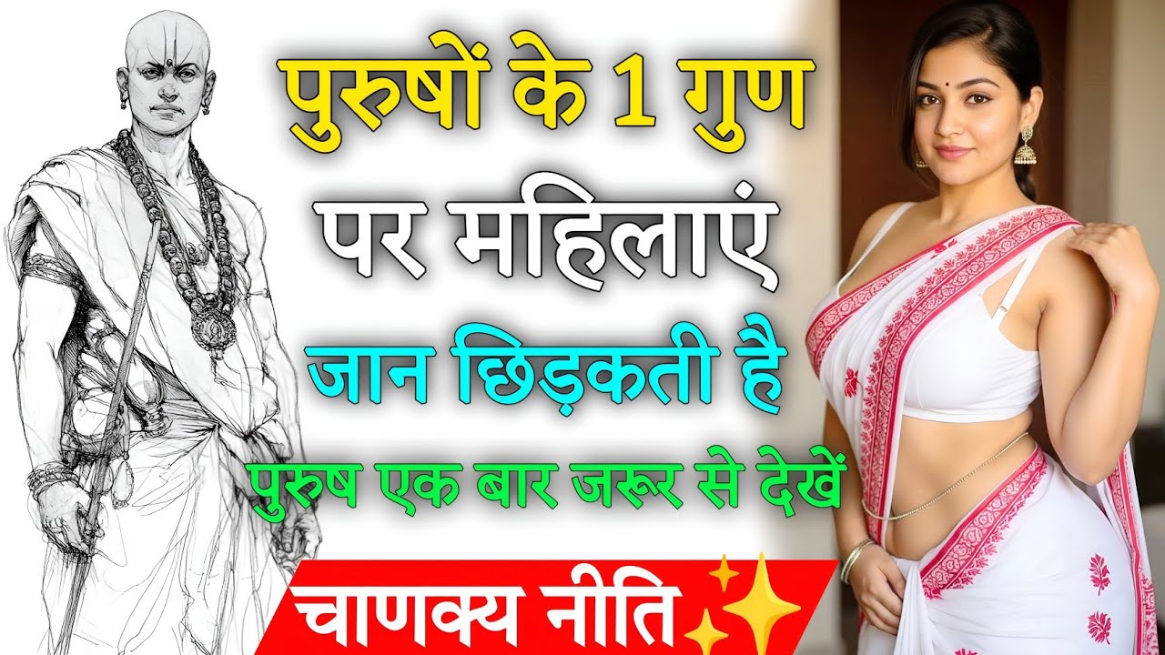 जिस पुरुष में ये 1 गुण है, वो किसी भी स्त्री को जीत लेता है | Chanakya niti motivation | पुनः उत्थान