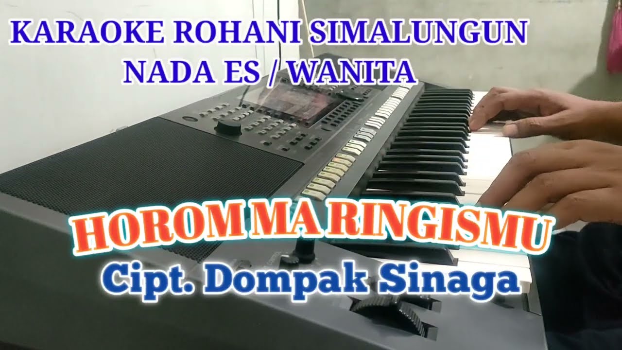 KARAOKE HAM OH TUHAN HOROM MA RINGISMU